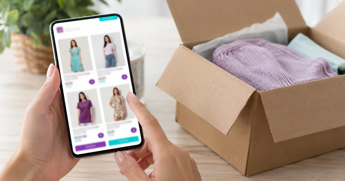Κατασκευή eshop τιμές — mobile ηλεκτρονικό κατάστημα ρούχων και παράδοση παραγγελίας