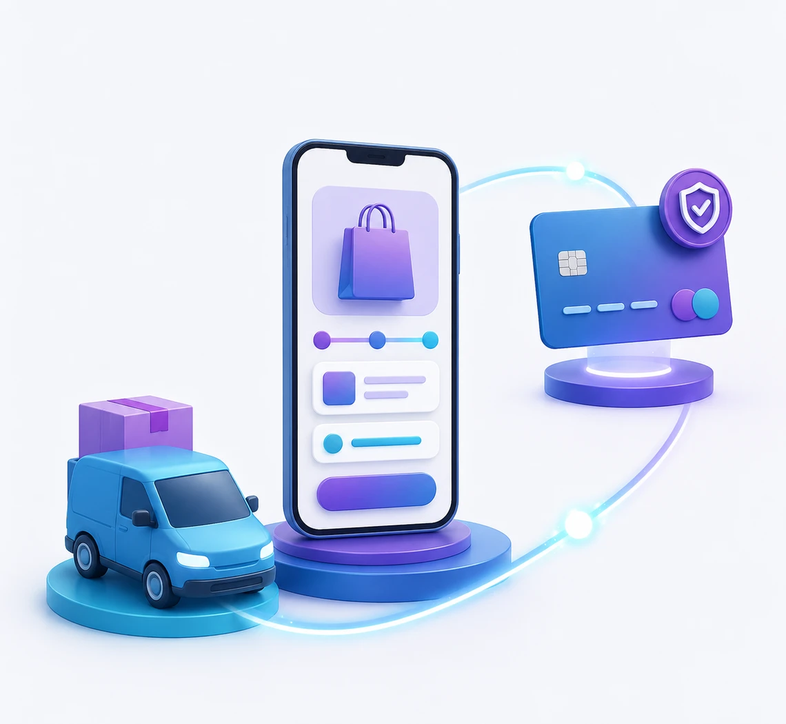 Κατασκευή e-shop — ασφαλείς πληρωμές και courier integration σε κάθε παραγγελία